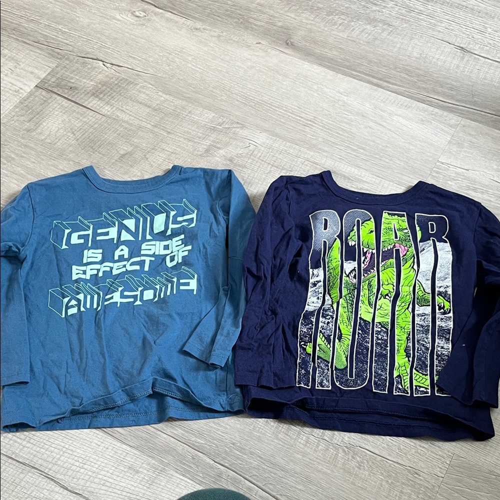 Kids Graphic Tees - Blue and Navy